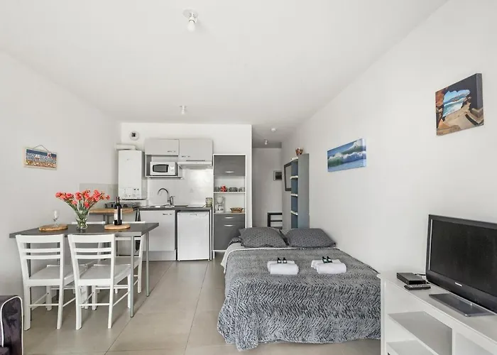 Anglet Plage, Chambre D Amour, Studio 4 Pers