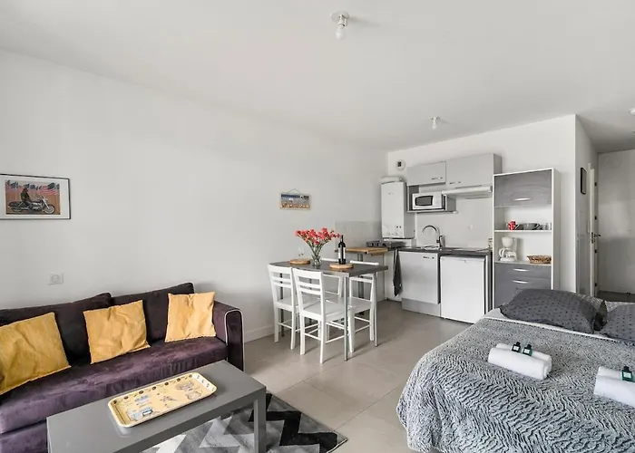 Anglet Plage, Chambre D Amour, Studio 4 Pers